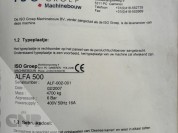 Foto van ISO ALFA 500 machine om Deense karren op te bouwen