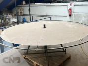 Foto van Ronde bostafel